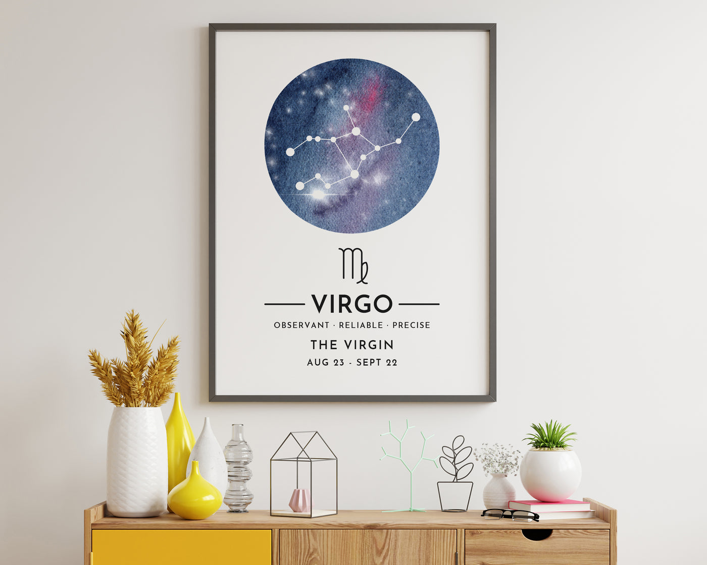 Zodiac Print - Virgo.