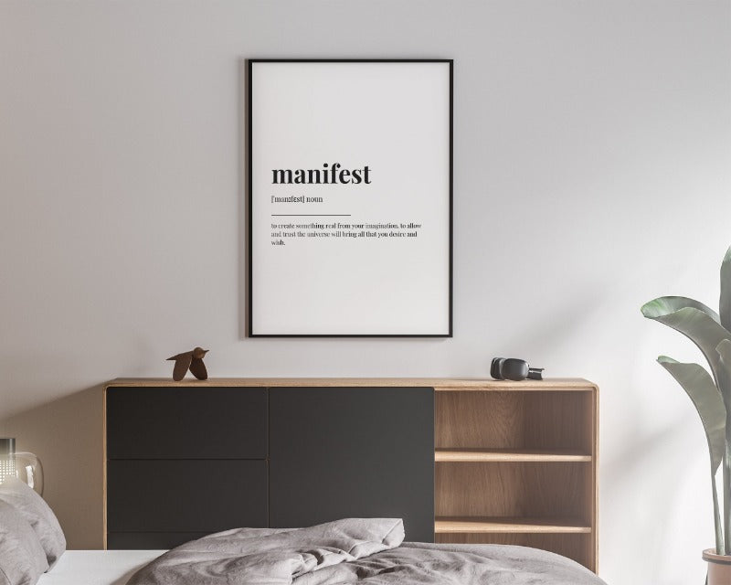 Manifest Definition Print.