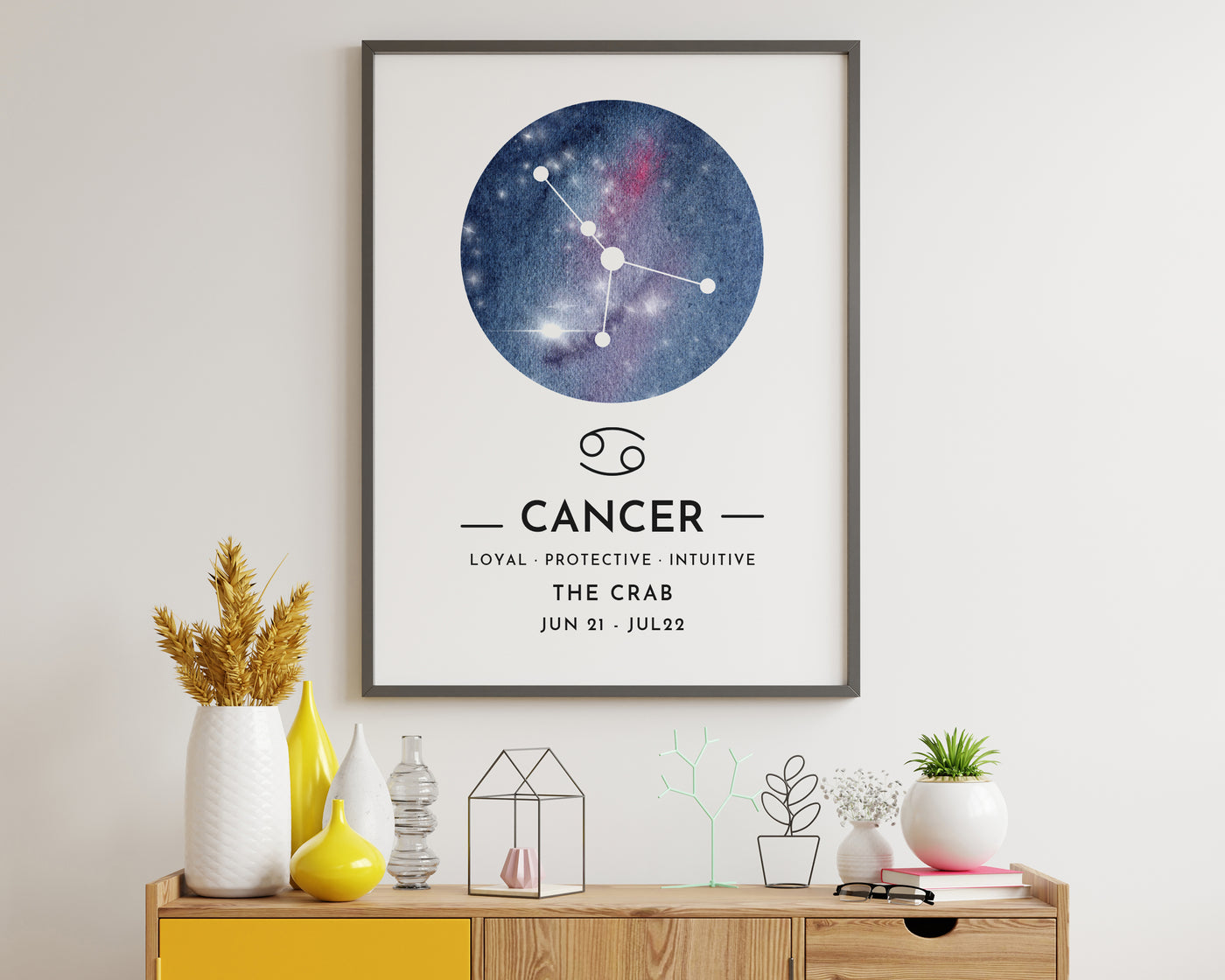 Zodiac Print - Cancer.