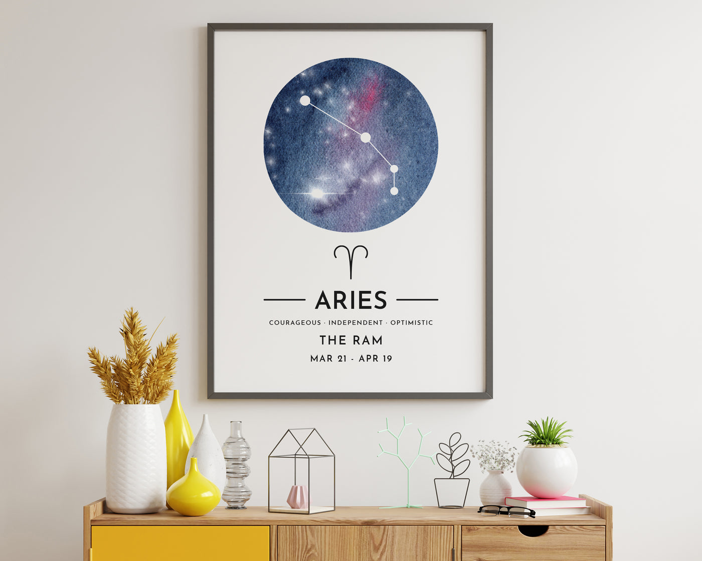 Zodiac Print - Aries.