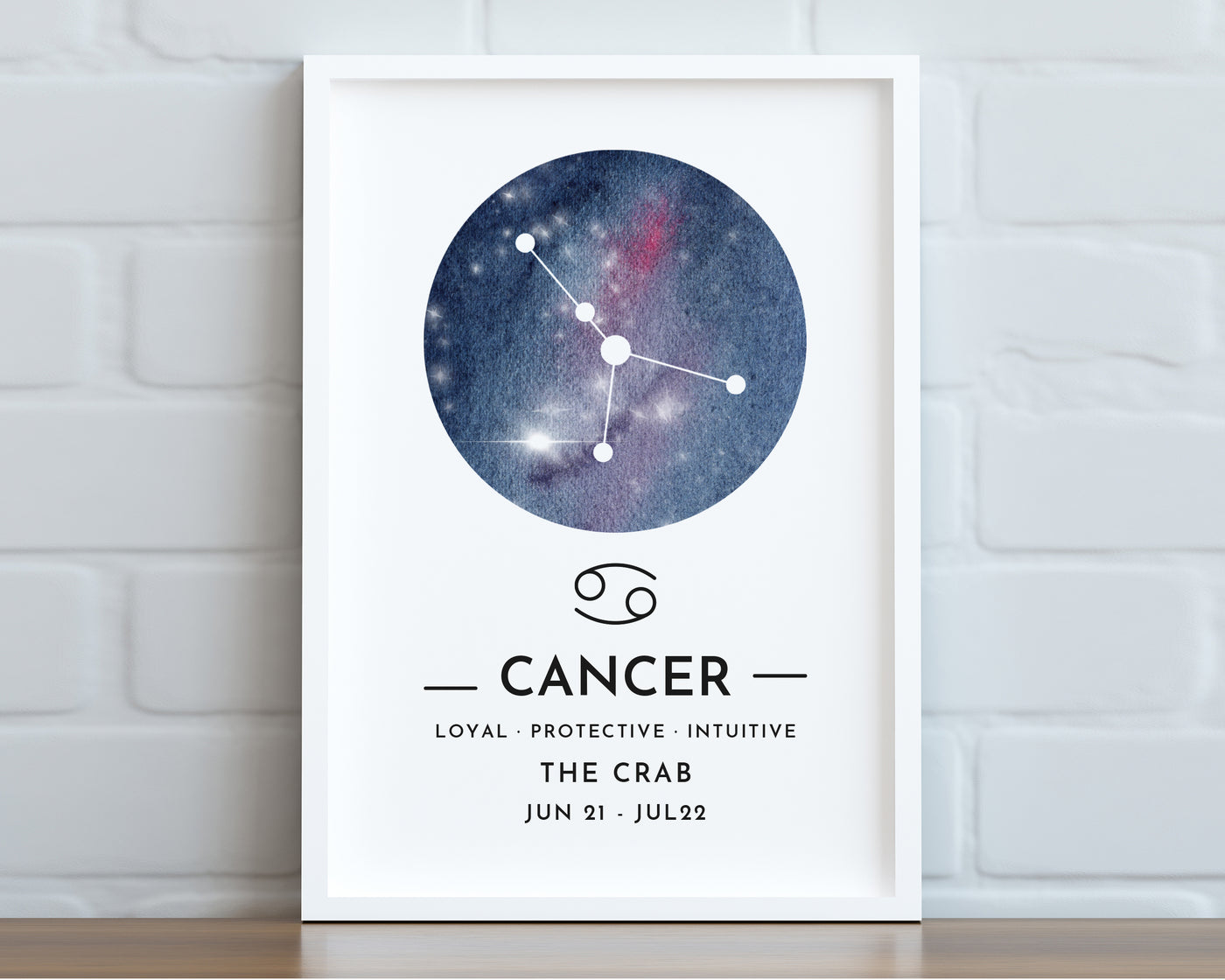 Zodiac Print - Cancer.
