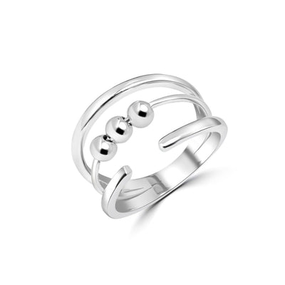 Anxiety Rings Patience Mindful Ring by Sinead Hegarty & Tranquillity perfect for stress relief and anxiety relief