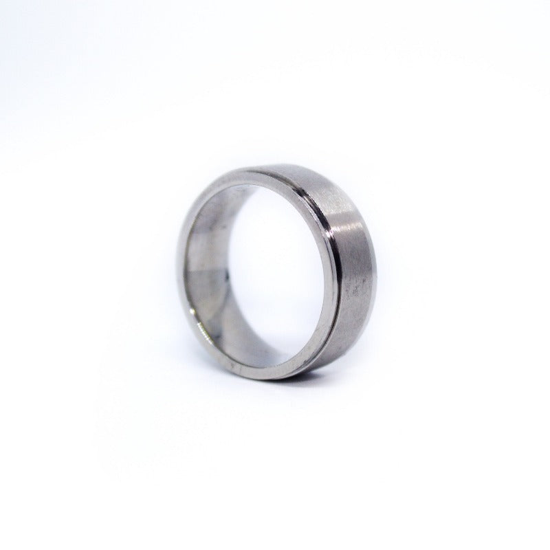Men's Silver Mindful Ring.