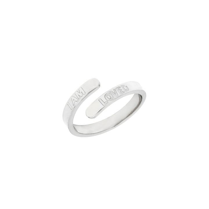 I Am Loved Affirmation Ring.