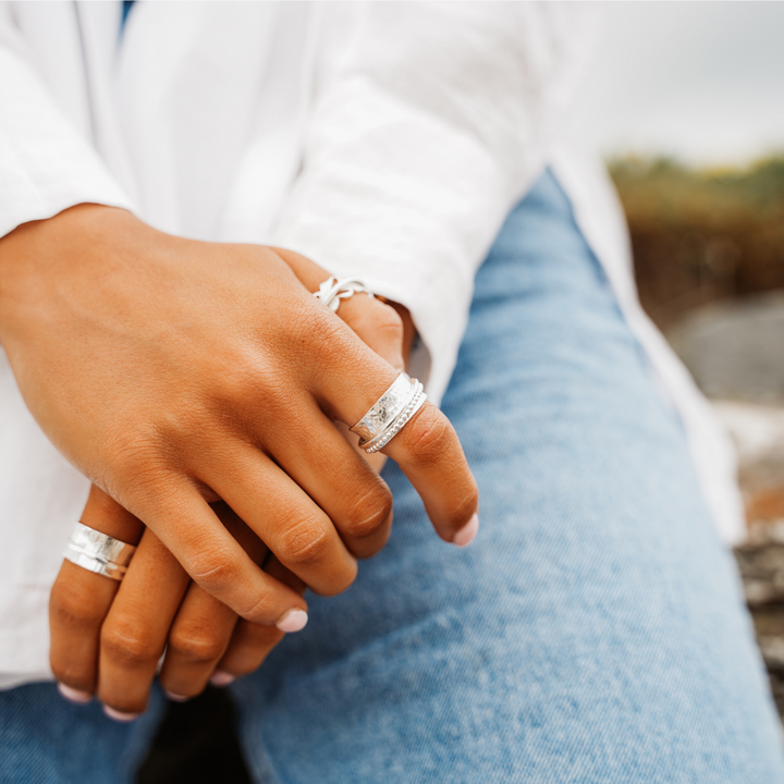 Anxiety Rings SYGOL Mindful Ring by Sinead Hegarty & Tranquillity perfect for stress relief and anxiety relief