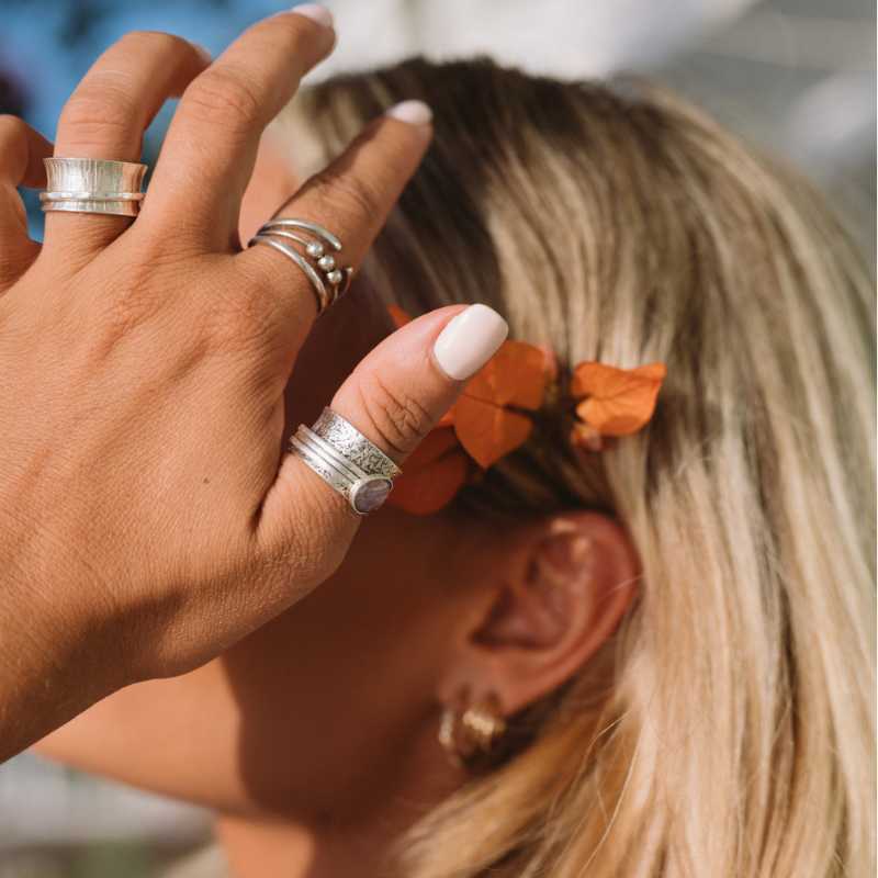 Anxiety Rings Brave Mindful Ring by Sinead Hegarty